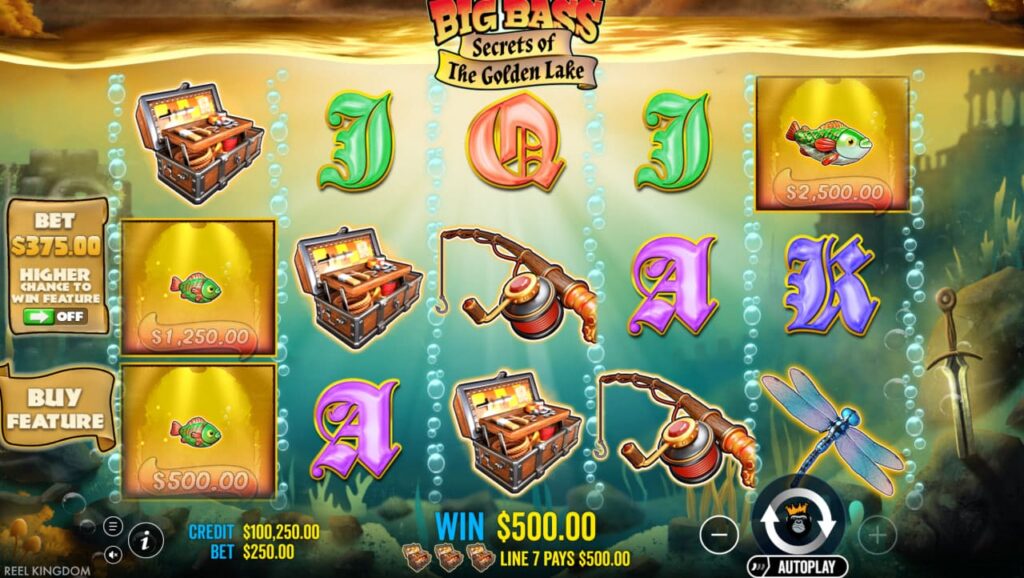 Big Bass Secrets of The Golden Lake Slot