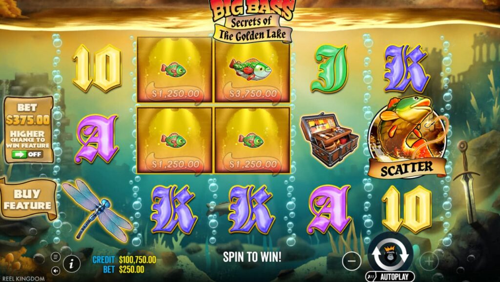 Big Bass Secrets of The Golden Lake Jogo